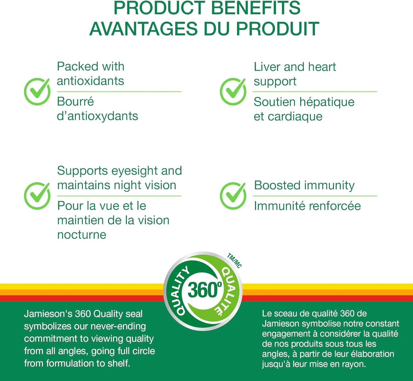 Vitamins: Jamieson 100% Multivitamin For Age 50+ Adults with Lutein, Lycopene & Calcium