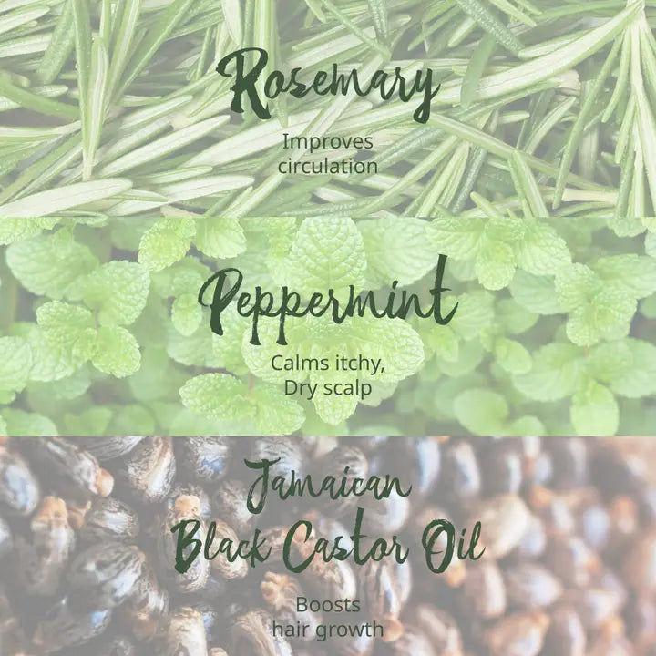 Hair Gro Rosemary Mint ConditionerTropic Isle Living's Rosemary Mint Conditioner deeply moisturizes, repairs damaged hair, and refreshes the scalp. Infused with rosemary, mint, aloe vera, rose water,Buffed Nutrition