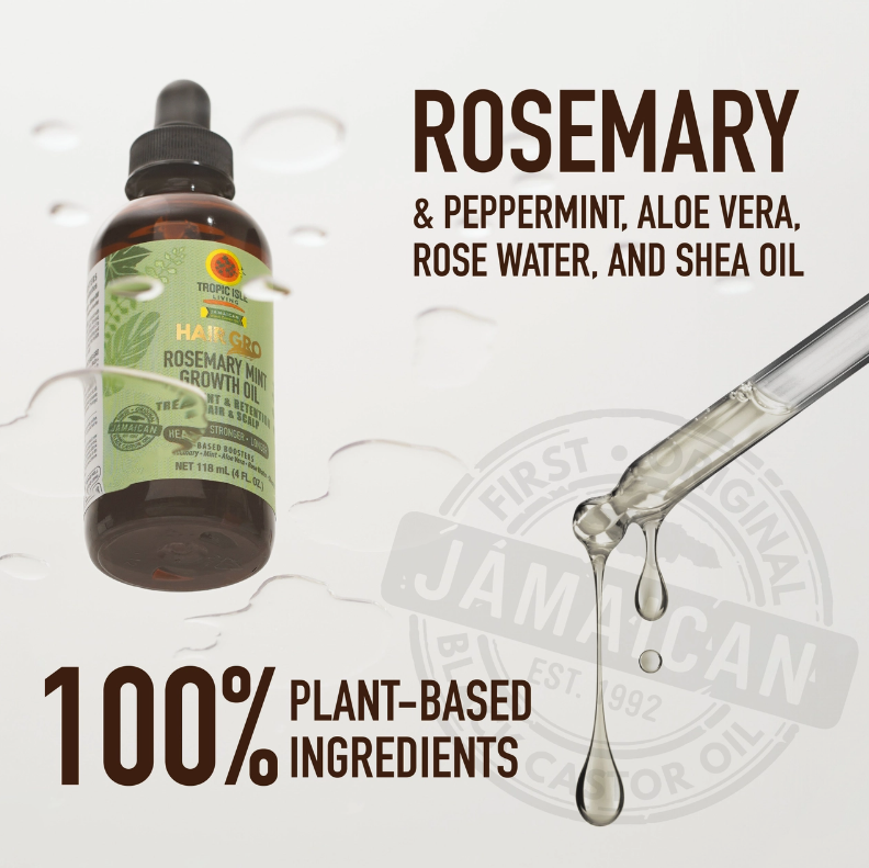 Hair Gro Rosemary Mint Growth OilStimulates hair growth: Penetrates the scalp to revitalize hair follicles, promoting thicker, longer, and healthier hair.


Nourishes and repairs: Infused with rosemBuffed Nutrition
